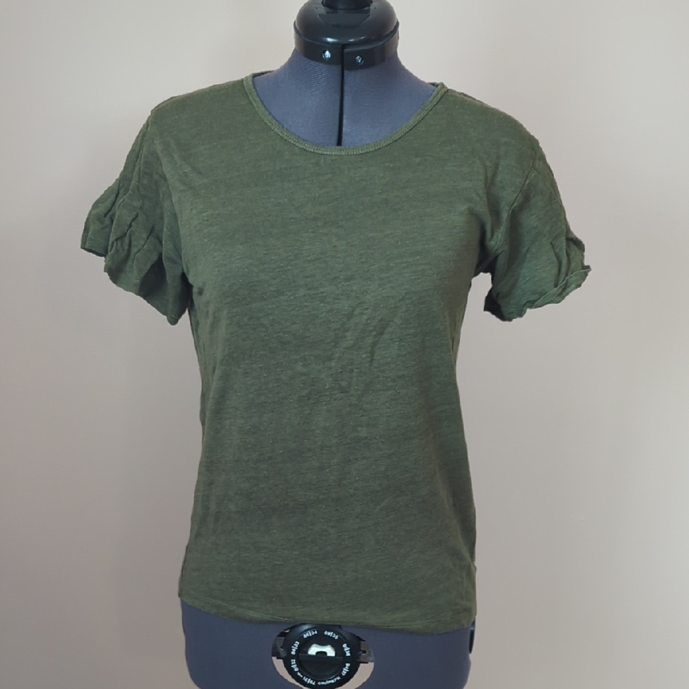 Olive Green Women's Top